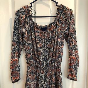 Paisley romper